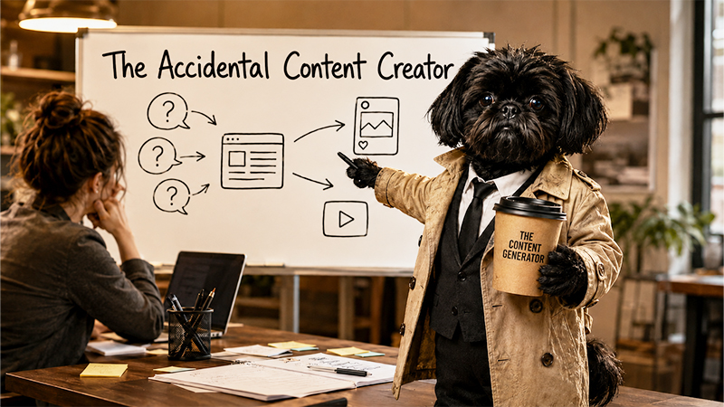 The Accidental Content Creator. Giving Someone the Responsibility for Content Also Means Training Them.